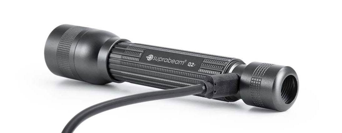 Torch Q2r, rechargeable, 450 lumens
