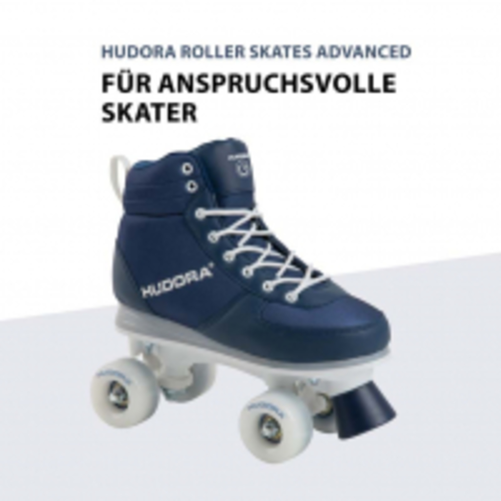 Hudora Roller Skates Advanced, LED (navy, 31/32)