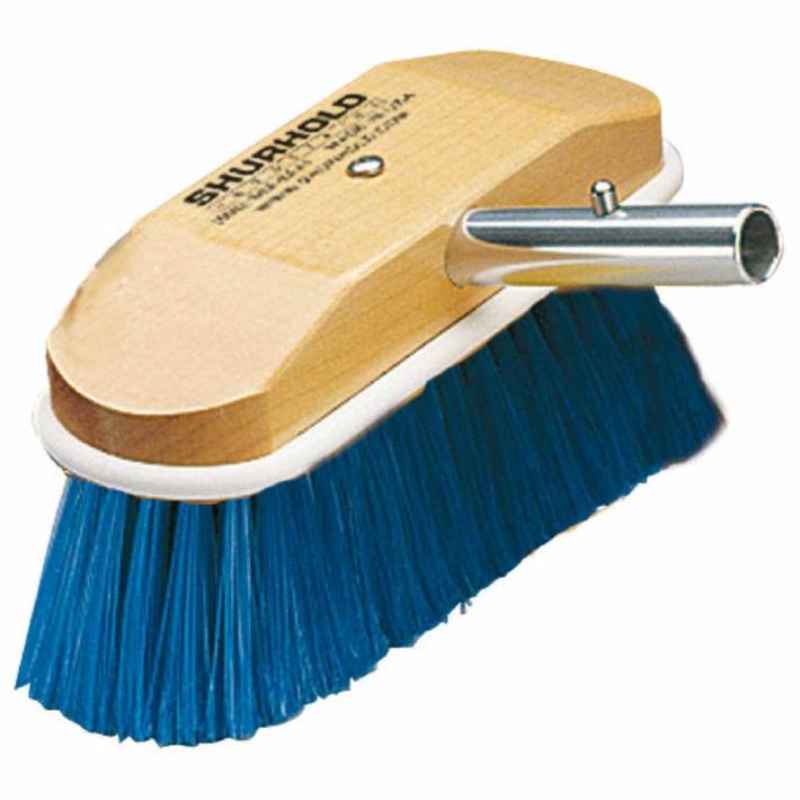 Brush 8" soft blue nylon bristles