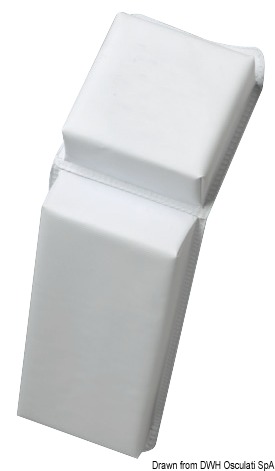 Pare-battage plat en PVC 762 mm