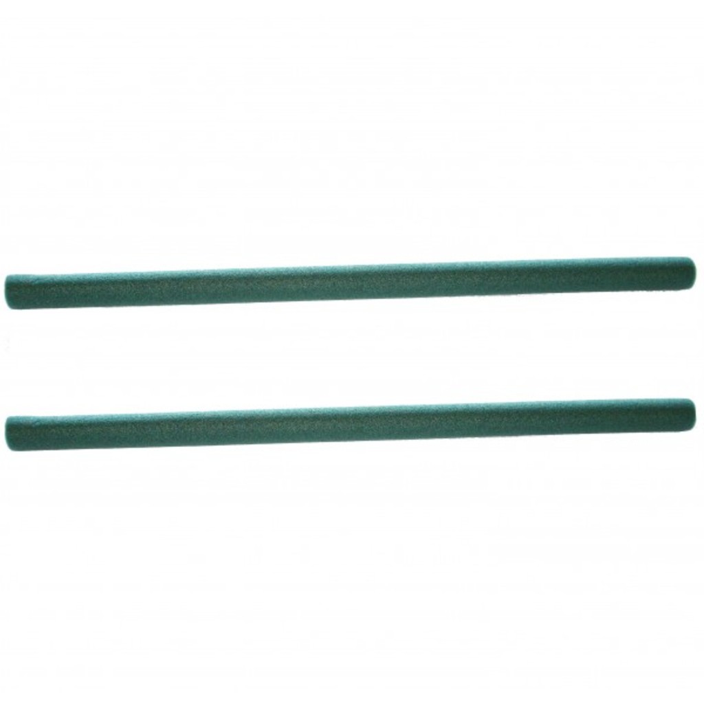 Hudora 2 tubes en mousse 25 mm, 91 cm de long (vert)