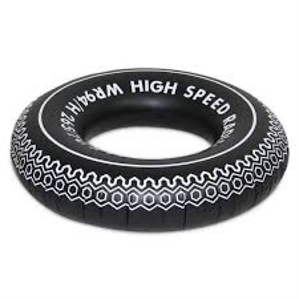 Jilong bouée pneu radial 35 pouces optique (noir blanc, 90cm, 0.27kg)