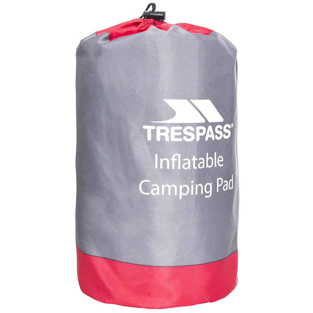 Trespass NIGHT HIVE - Tapis de camping autogonflant (rouge, 185cm × 55cm × 3cm, 0.939kg)