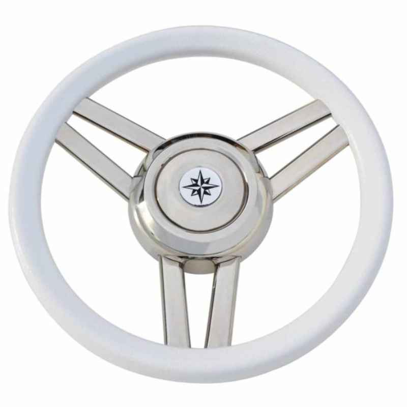 Magnifico steering wheel 3-spokes Ø 350 mm white