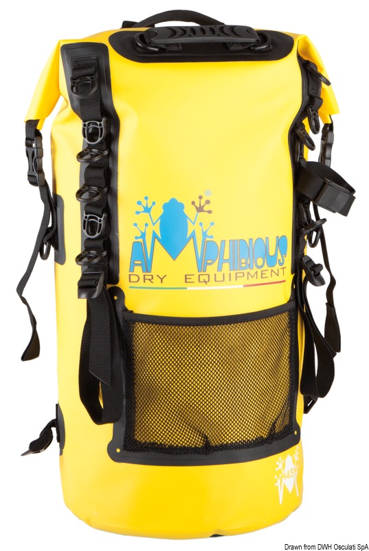 Amphibious waterproof backpack Quota yellow 30 l