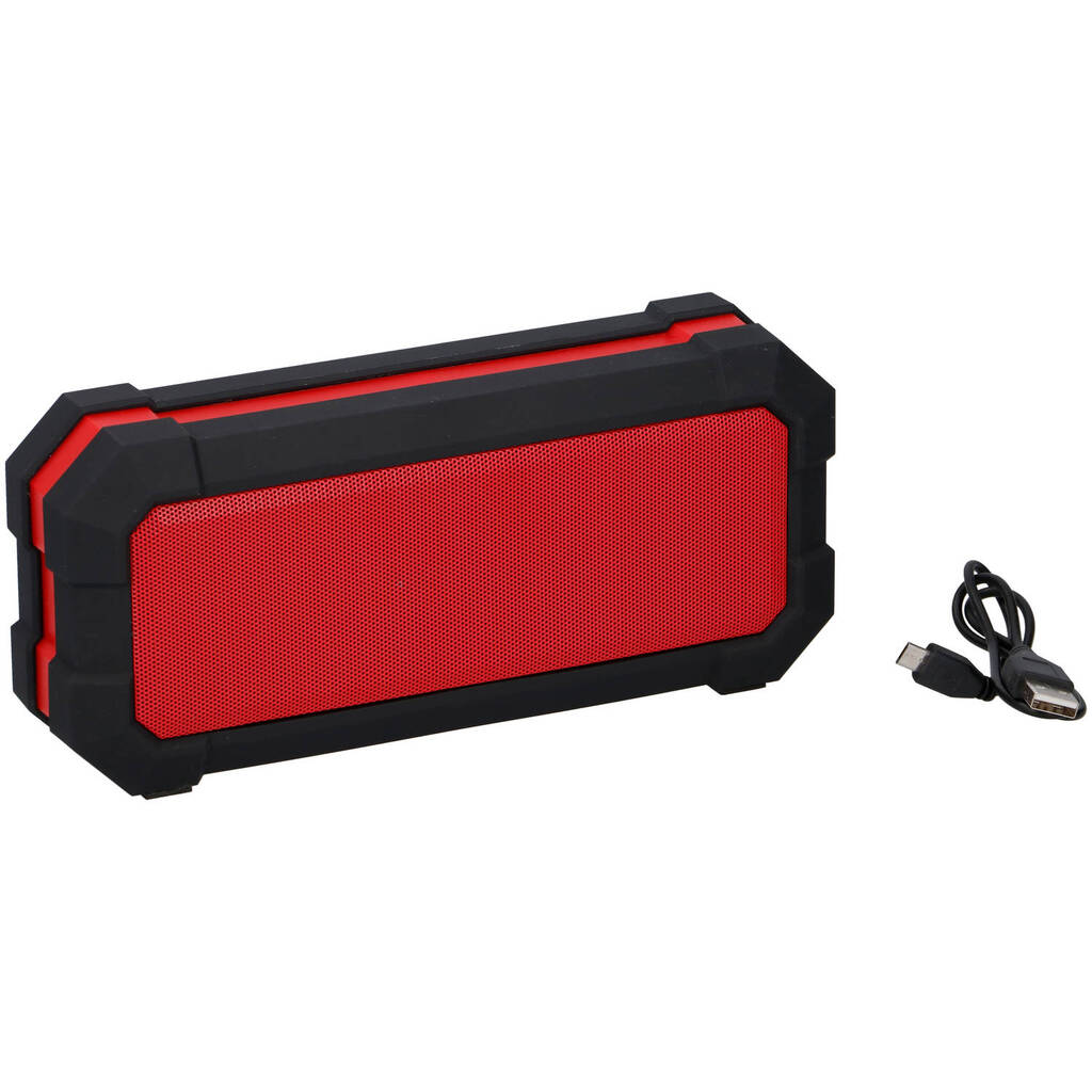 Haut-parleur Bluetooth Dunlop (rouge, 20.5cm × 5cm × 9.2cm, 0.44kg)