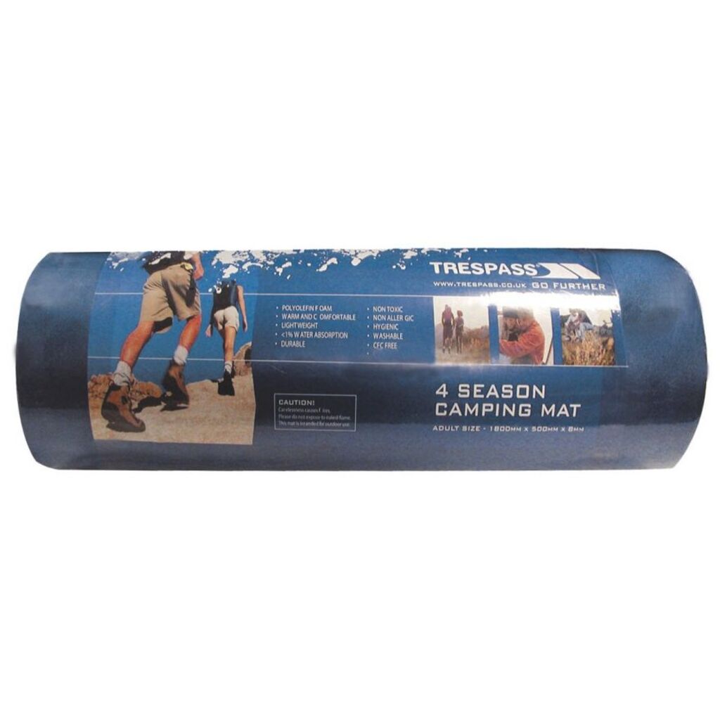 Trespass RADIX - Camping Mat (blue, 180cm × 50cm × 0.8cm)