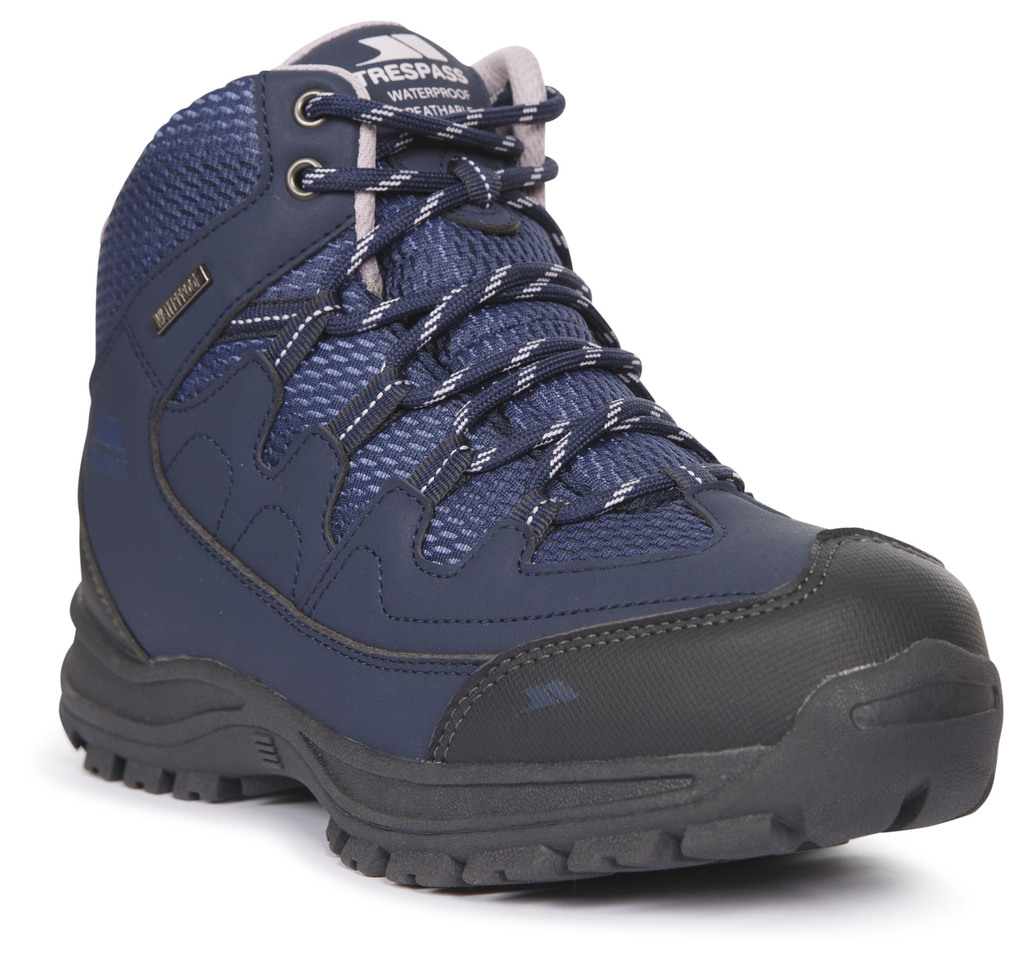 Trespass MITZI Chaussures de randonnée pour femmes (bleu foncé, 38, navy)