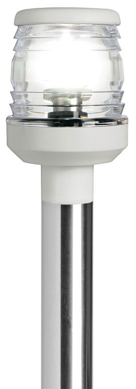 Classic 360° lamp stem, foldable 60cm white