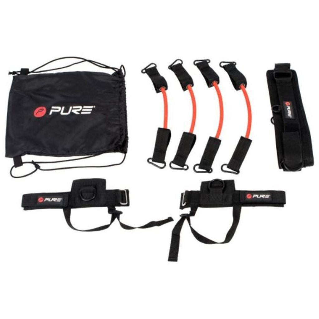 Pure2improve Jump Trainer Pro (Schwarz/Rot)