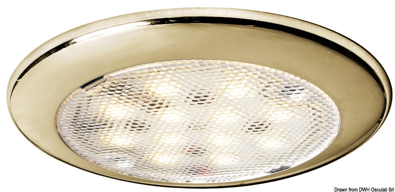 Procion LED ceiling light without recess w.switch