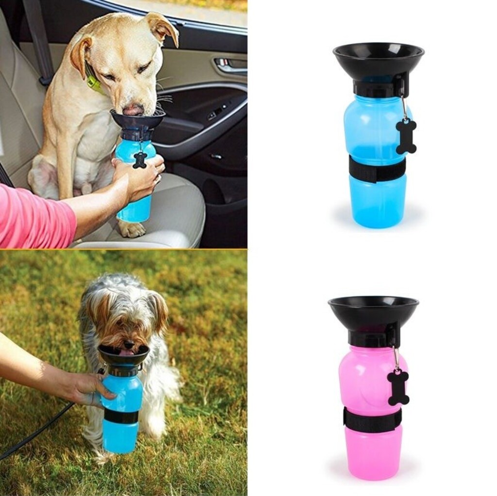 Pet Comfort Hunde-Trinkflasche (assortiert, ⌀10.5cm × 21cm, 104g)