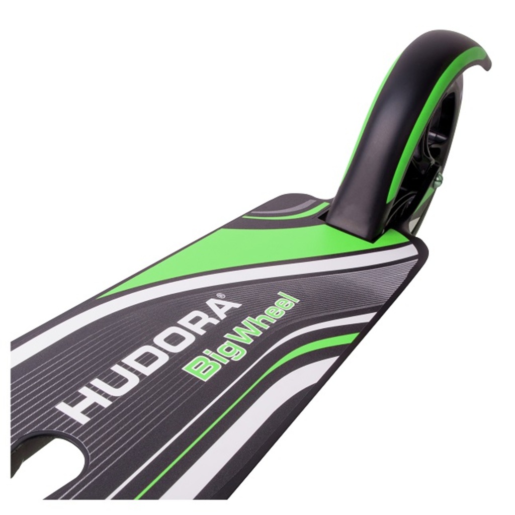 Hudora BigWheel® 205 (black/green, 88.0cm × 37.0cm × 104.0cm, 4.5kg)