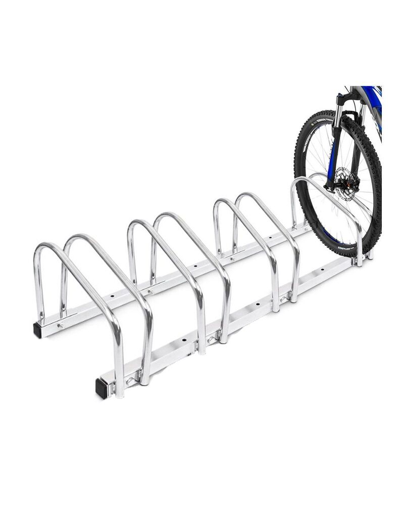 Dunlop bike stand for 4 bikes (silver)
