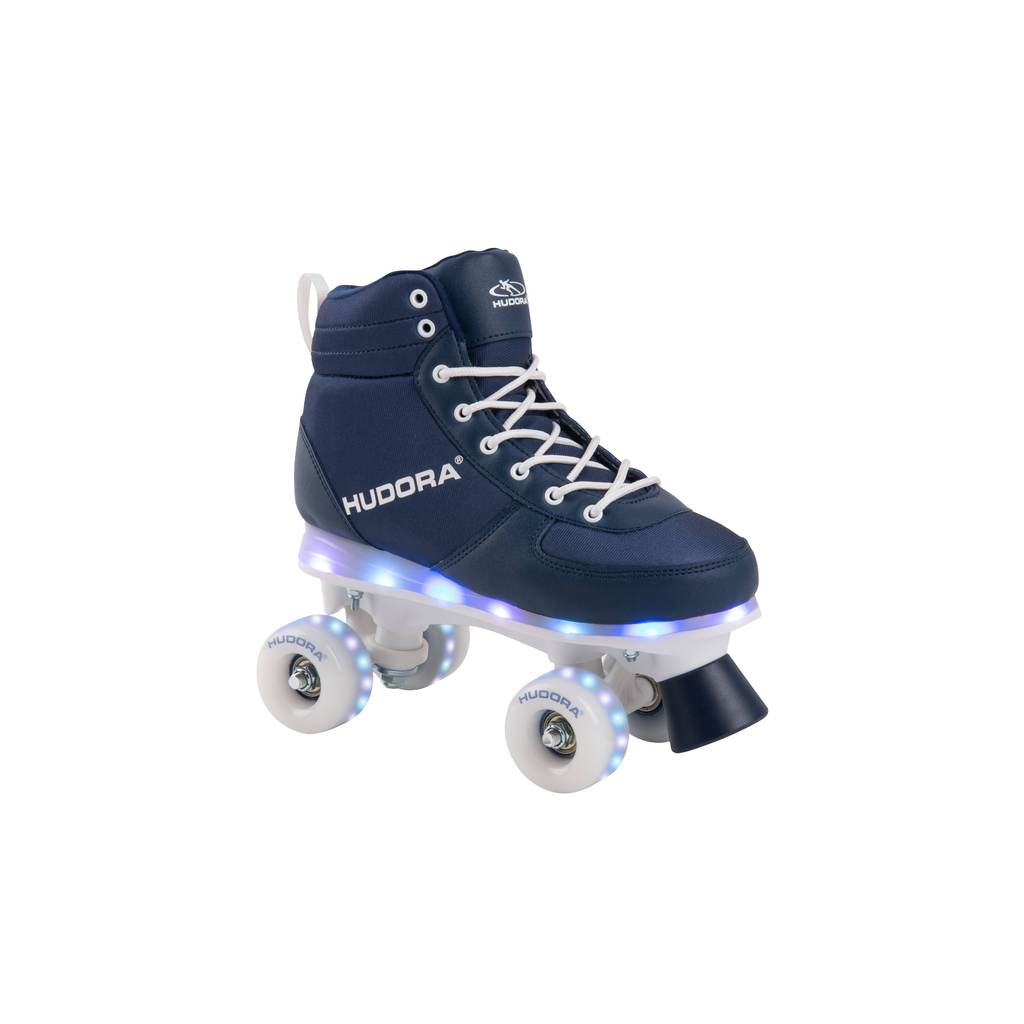 Hudora Roller Skates Advanced, LED (navy, 29/30)