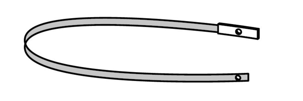 Hudora 1 Metal Strap for First Trampoline Ø 250 cm