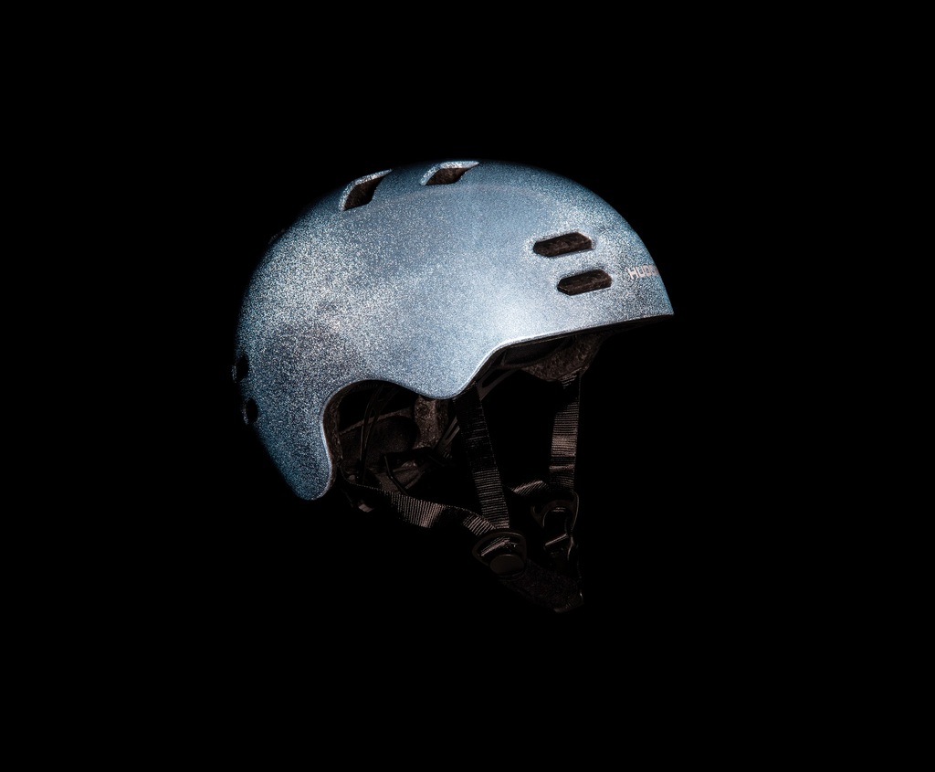 Hudora Reflect skate helmet, size S (blue, 53-55cm)