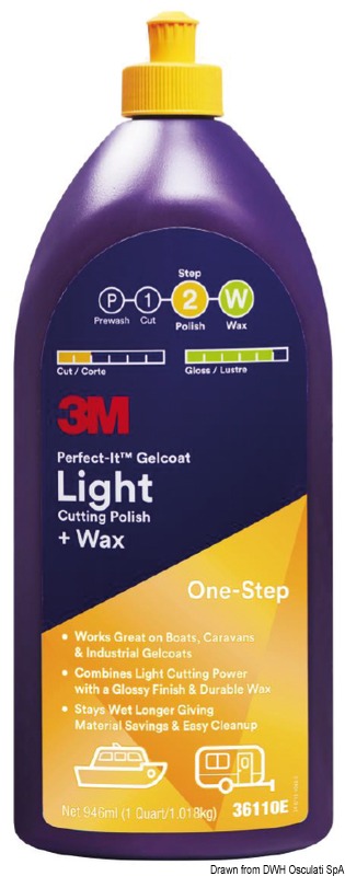 Sanding polish against light oxidation 946 ml