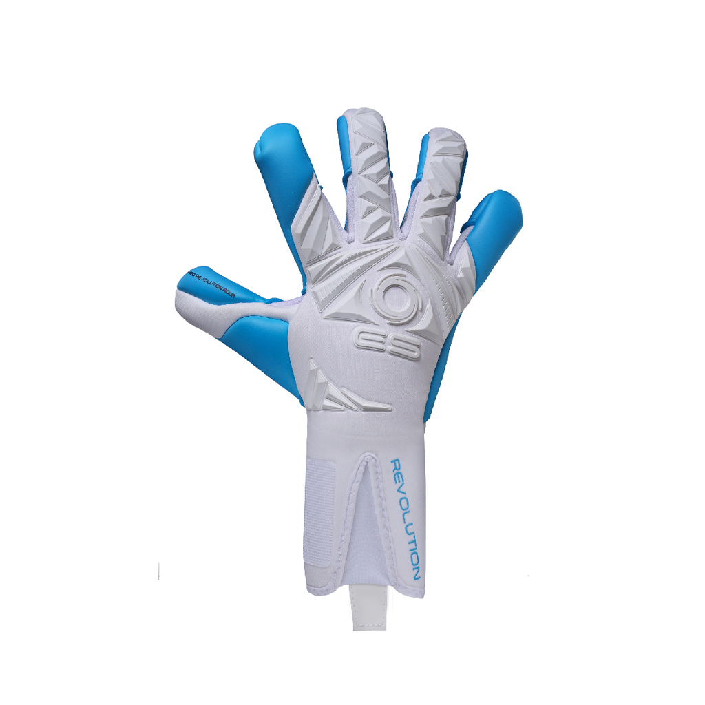 Elite gants de gardien de but Neo Revolution Aqua (bleu blanc, 9)