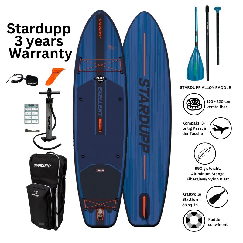 Stardupp Exellent Elite SUP 10'8 set