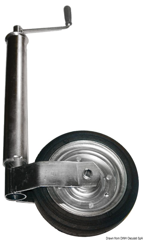 Nose wheel, height adjustable 48 mm
