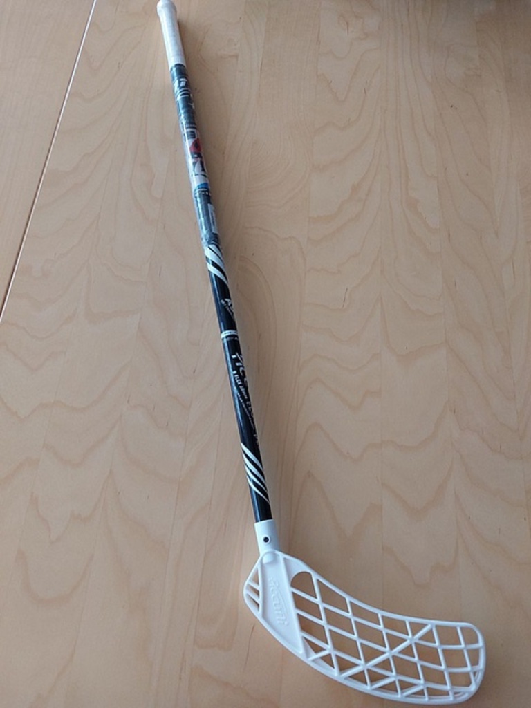 CHAMP Unihockeyschläger Airtek 10.0 A100 White RH (weiss, 100cm)