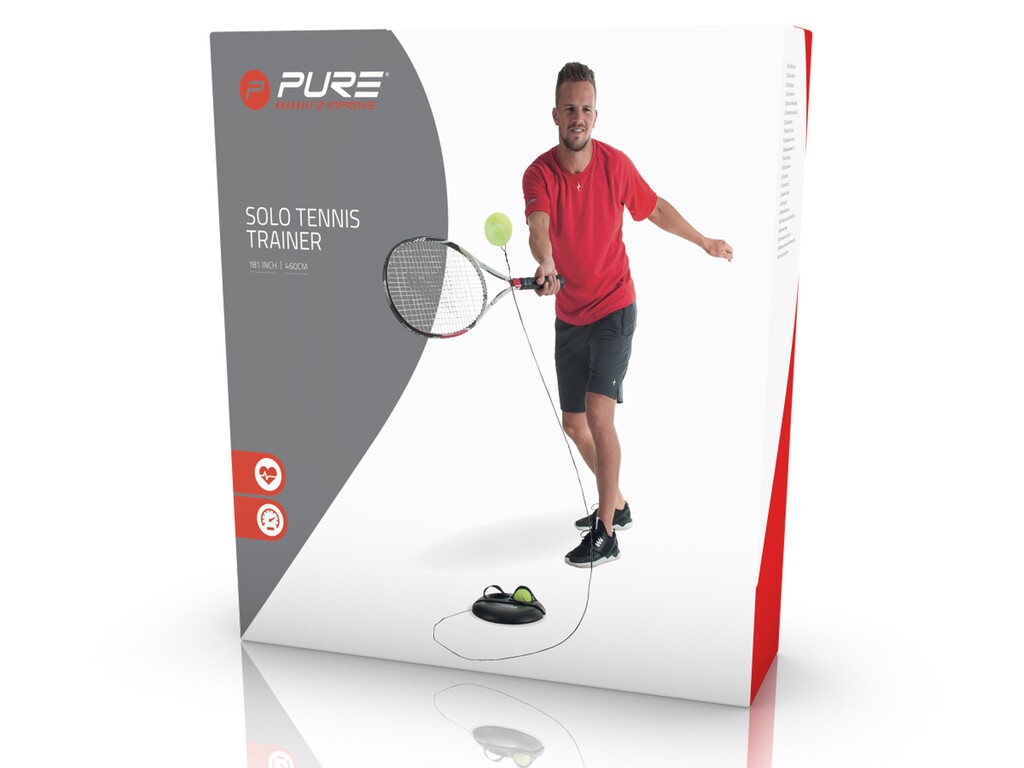 Pure2improve Tennis Trainer (black, 1.38kg)