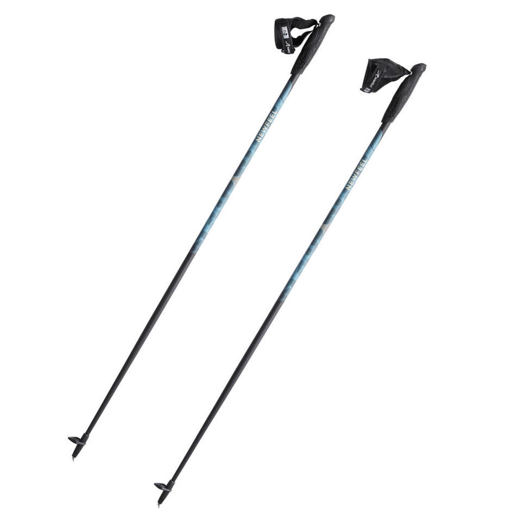 Newfeel Walking Sticks NW P500 (petrol black, 130cm)