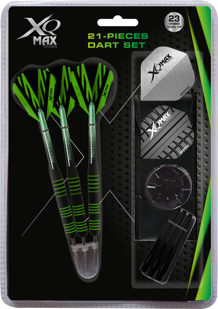 Set di freccette XQ Max (nero verde)