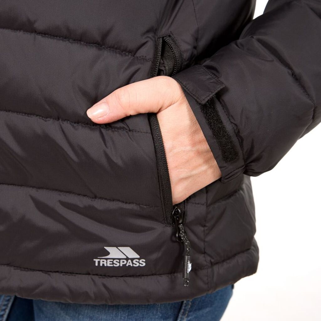 Trespass LETTY - Ladies Down Jacket (black, XL)