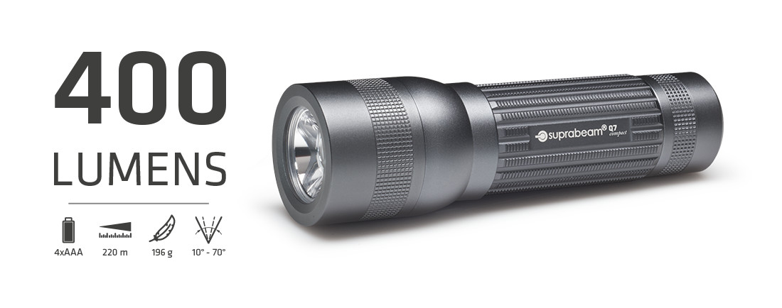 Taschenlampe Q7 compact - 400 Lumen