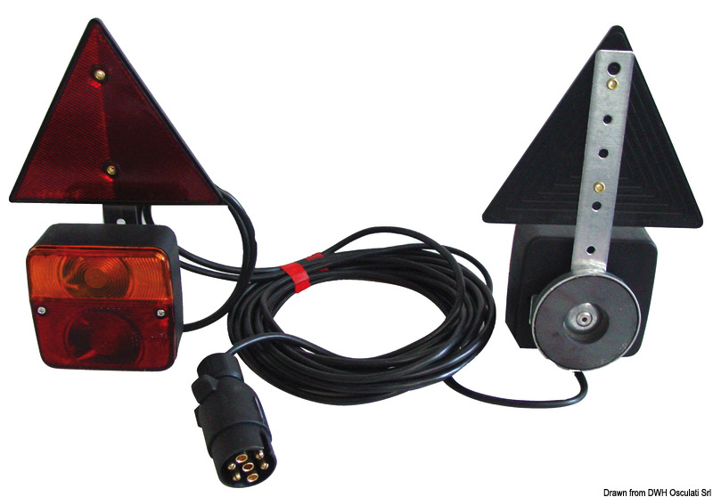 Kit d'ampoules LED fixation magnétique clignotants,dynam.
