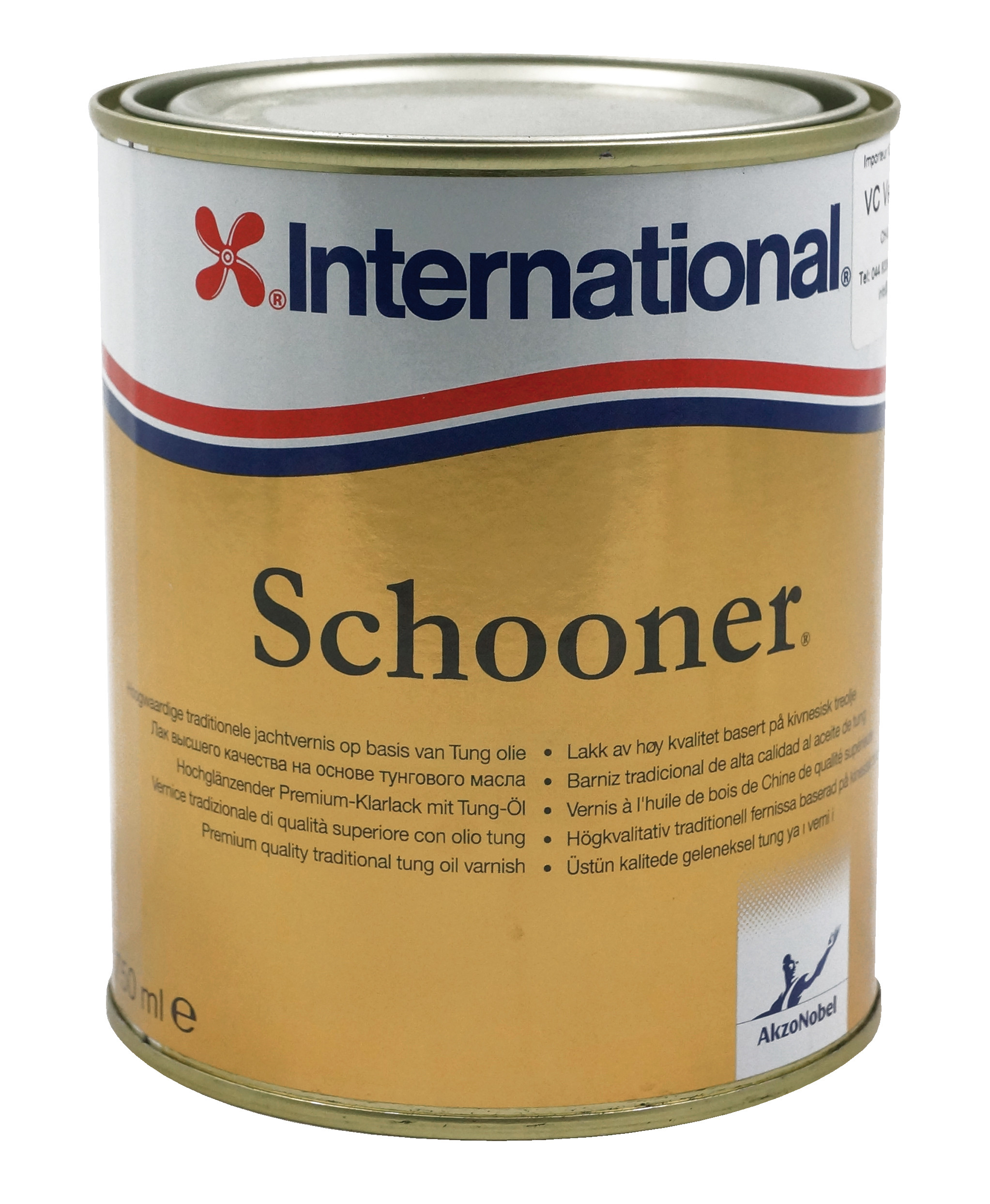 Schooner 1-K Klarlack 750 ml