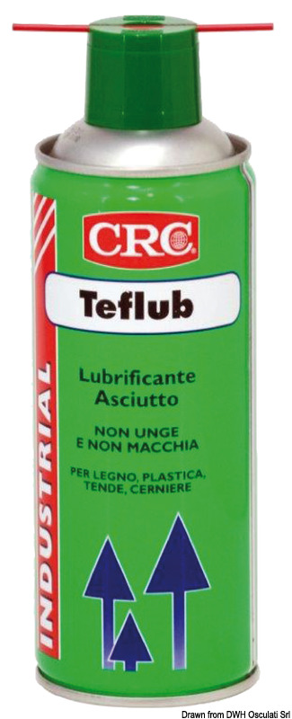 CRC Teflub Dry Lubricant w. PTFE