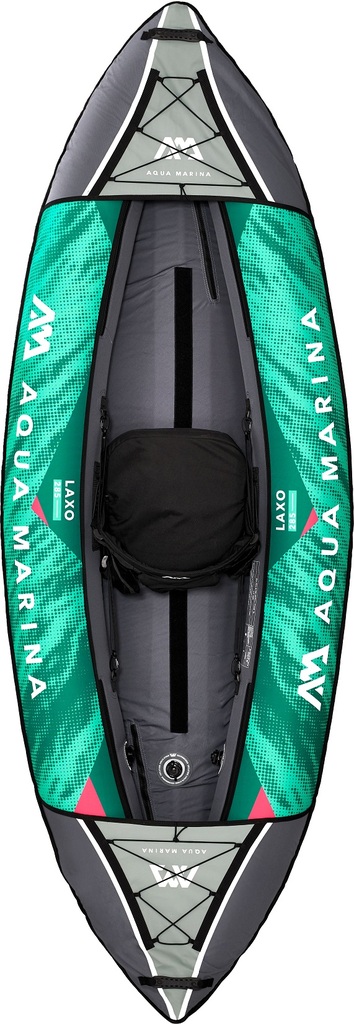 Aqua Marina Laxo 285 Kayak  (grün/grau, 285cm × 90cm, 11.5kg, 1-Person)