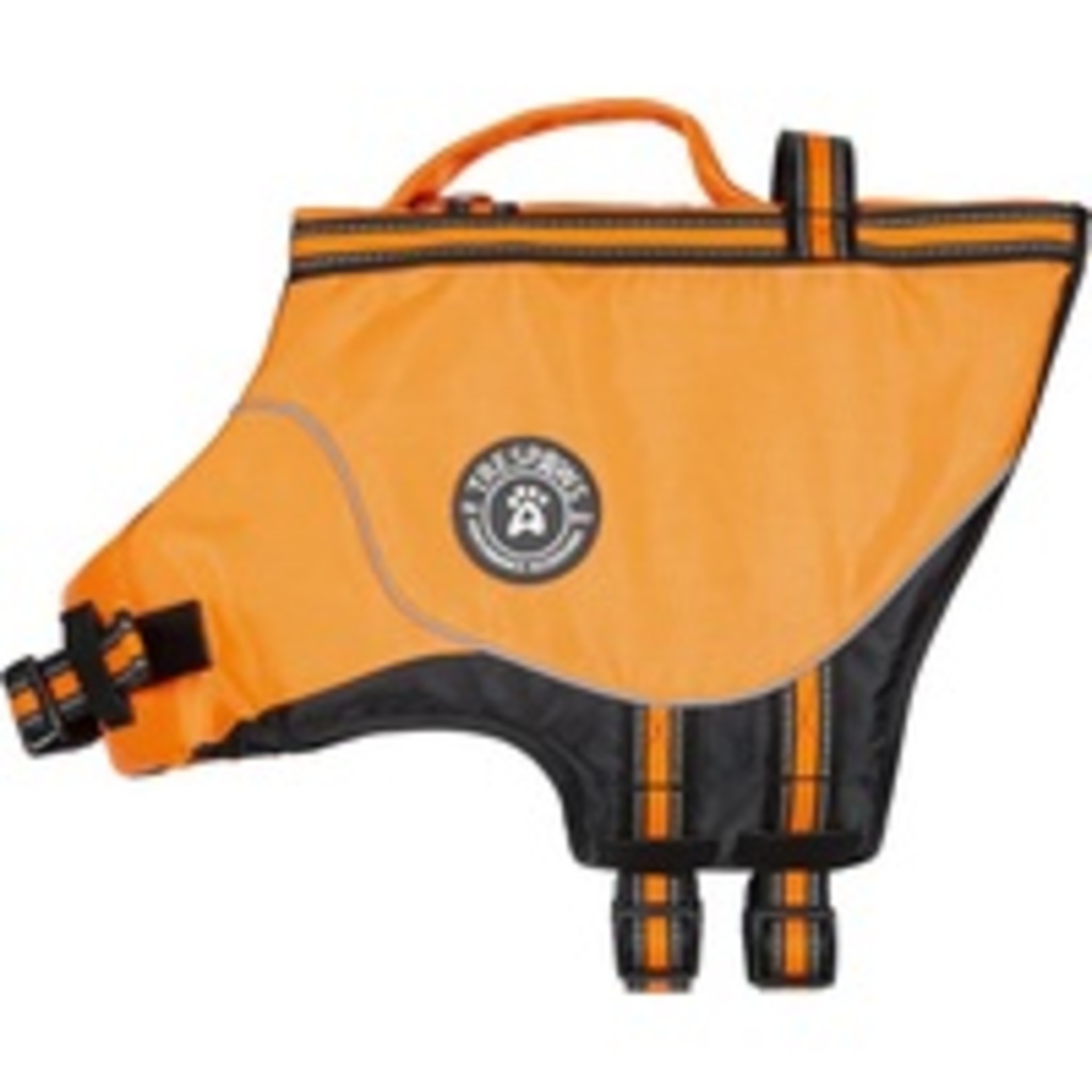Trespass SURFDOG - Aiuto al galleggiamento per cani (arancione neon, XS, HIV)