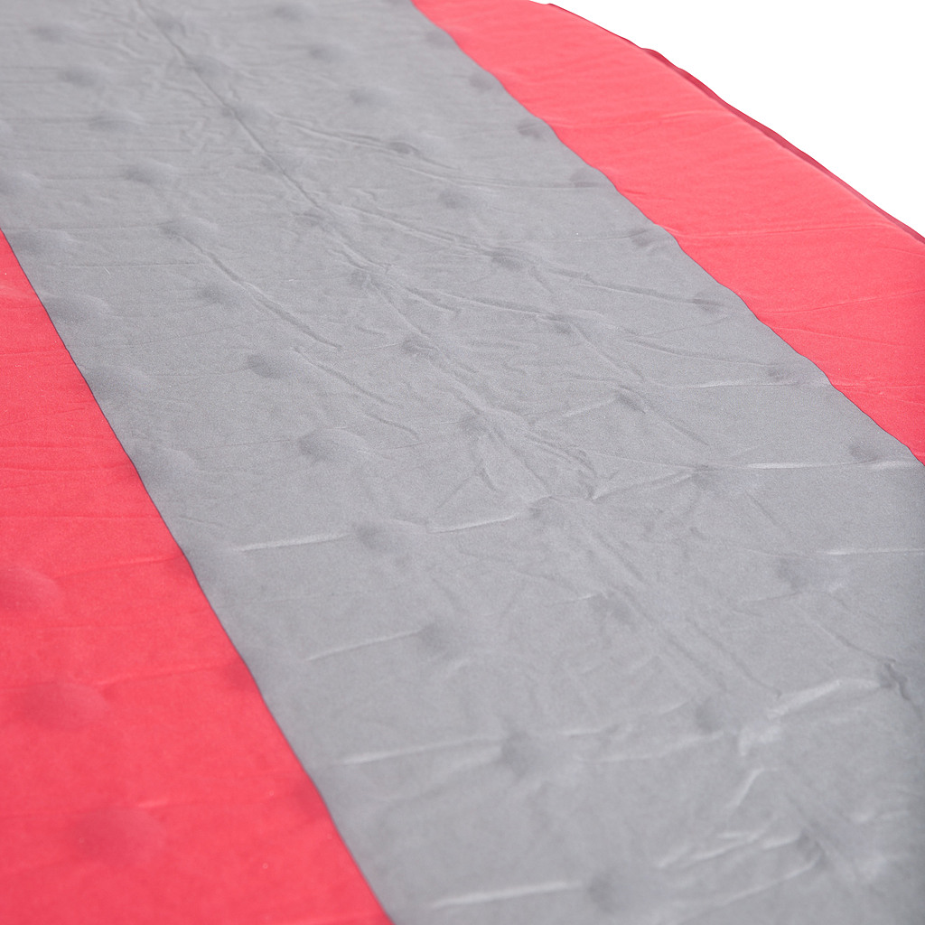Trespass NIGHT HIVE - Tappetino da campeggio autogonfiante (rosso, 185cm × 55cm × 3cm, 0,939kg)