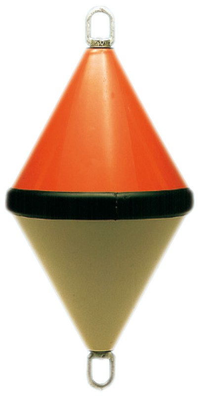 Buoy double cone 37 l w. rod Ø 12 mm