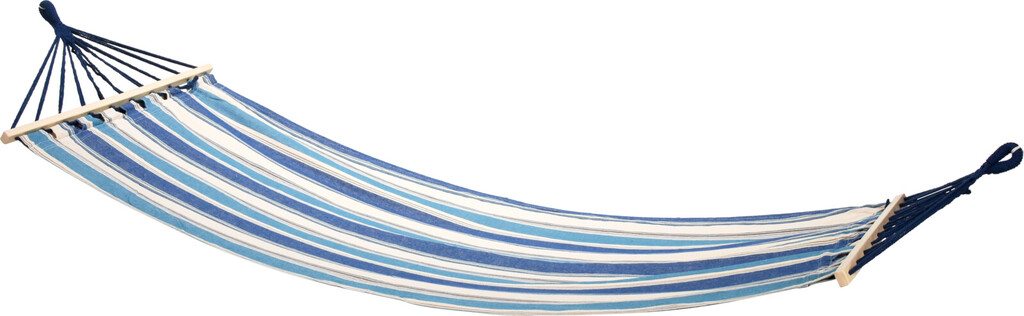CHAMP Hängematte (blau weiss, 200cm × 80cm)