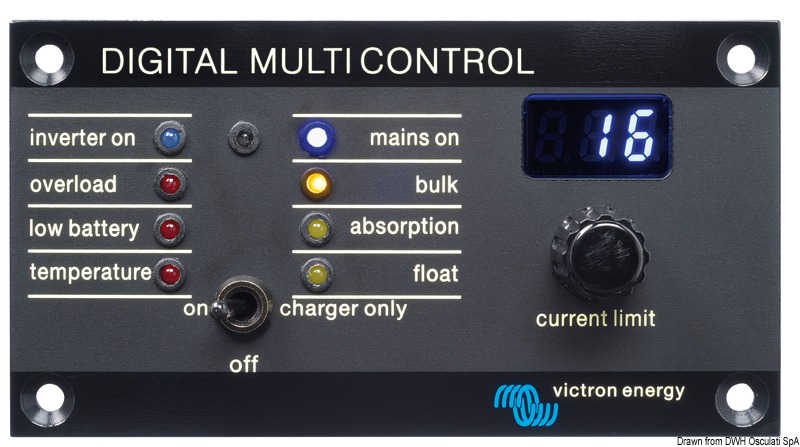 Victron control panel digital multicord