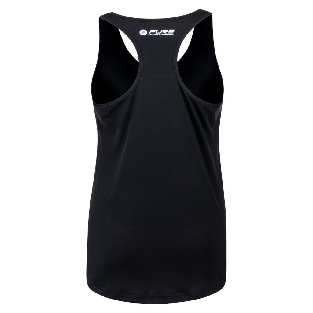 Top sportivo da donna Pure2improve (nero, XL)