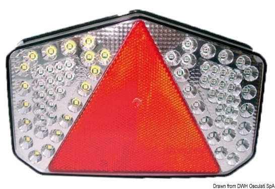 LED rear headlamp L