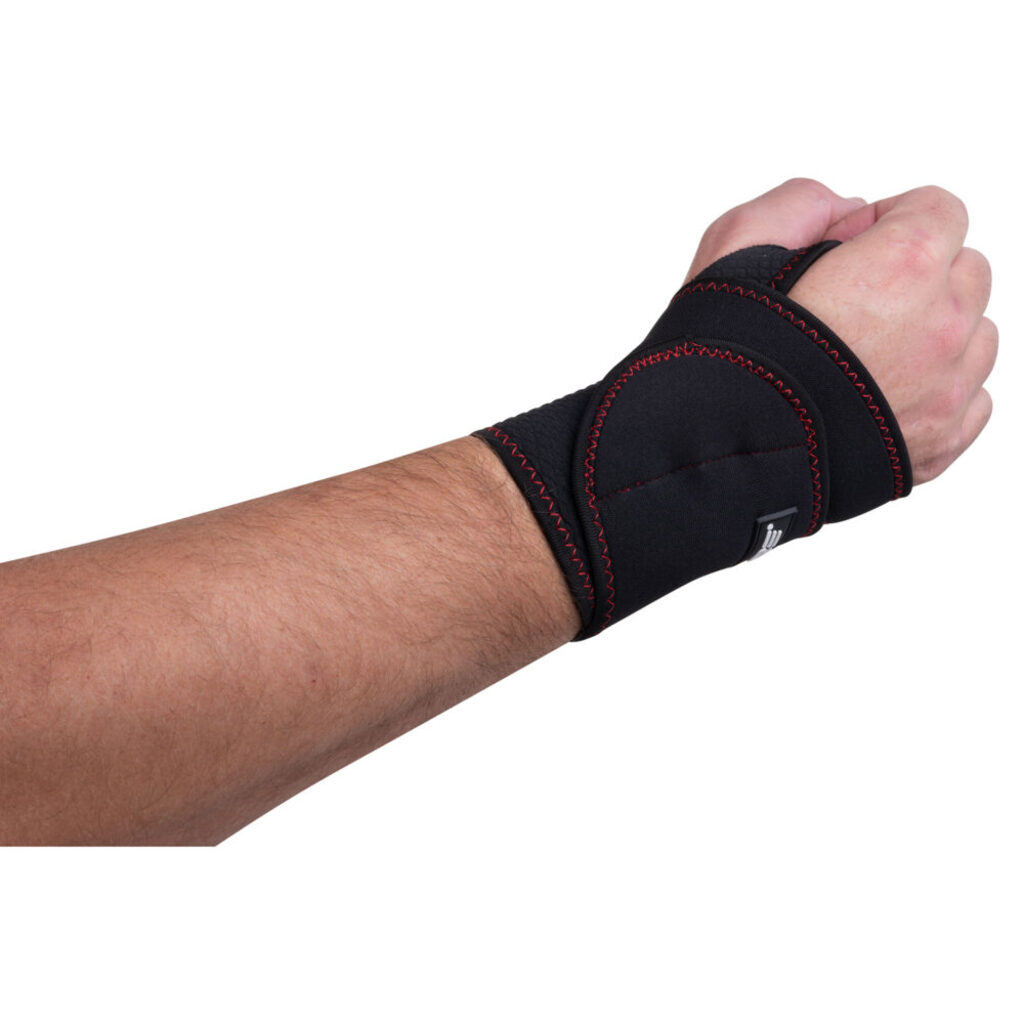 Pure2improve Neoprene Wrist Support (Black, One Size)