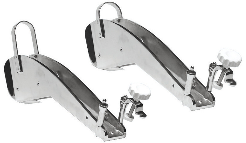 Bow roller for anchors, VA steel 16/25 kg