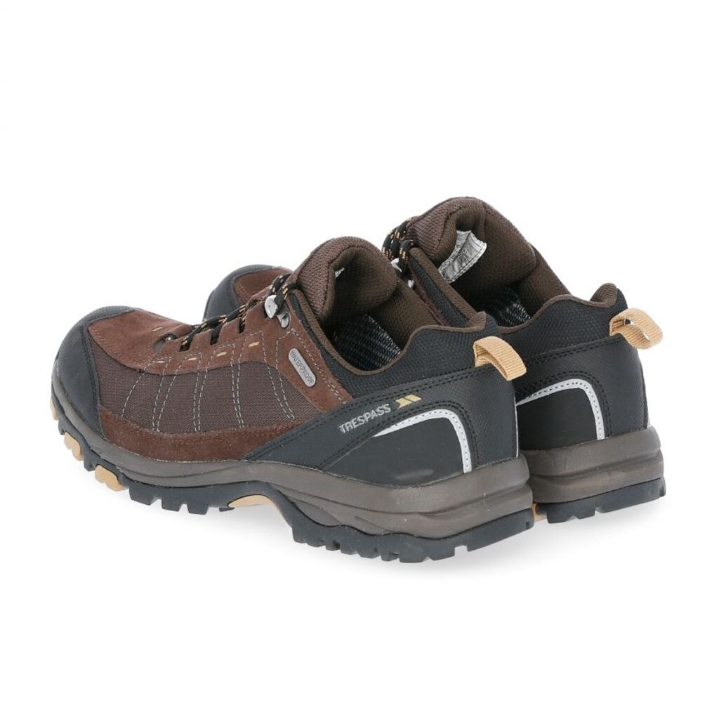 Trespass SCARP - Chaussures de randonnée pour hommes (marron foncé, 42, DKB)