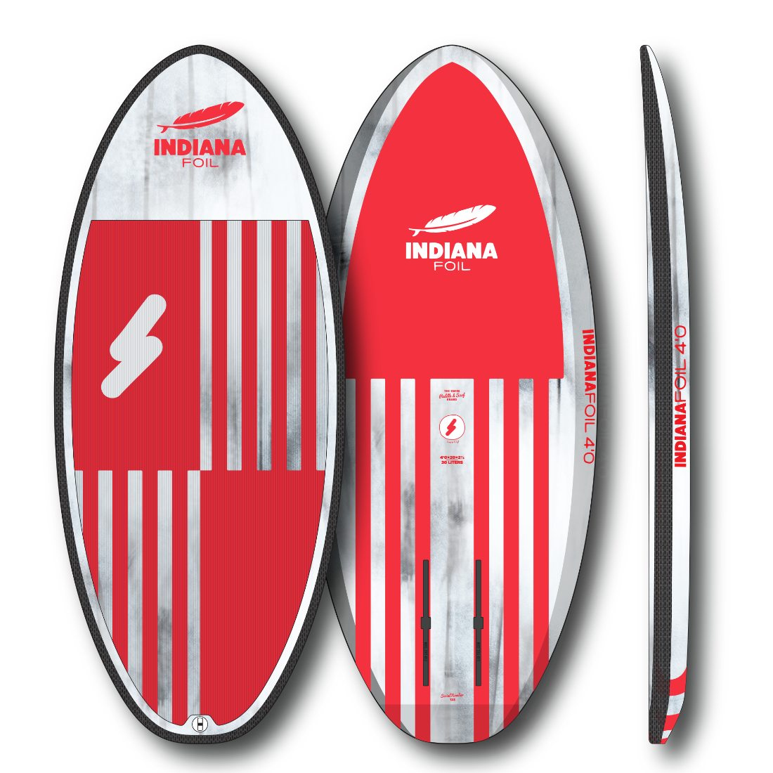 Indiana 4'0 Pump, Surf & Wing 'Le Doigt' Carbon +