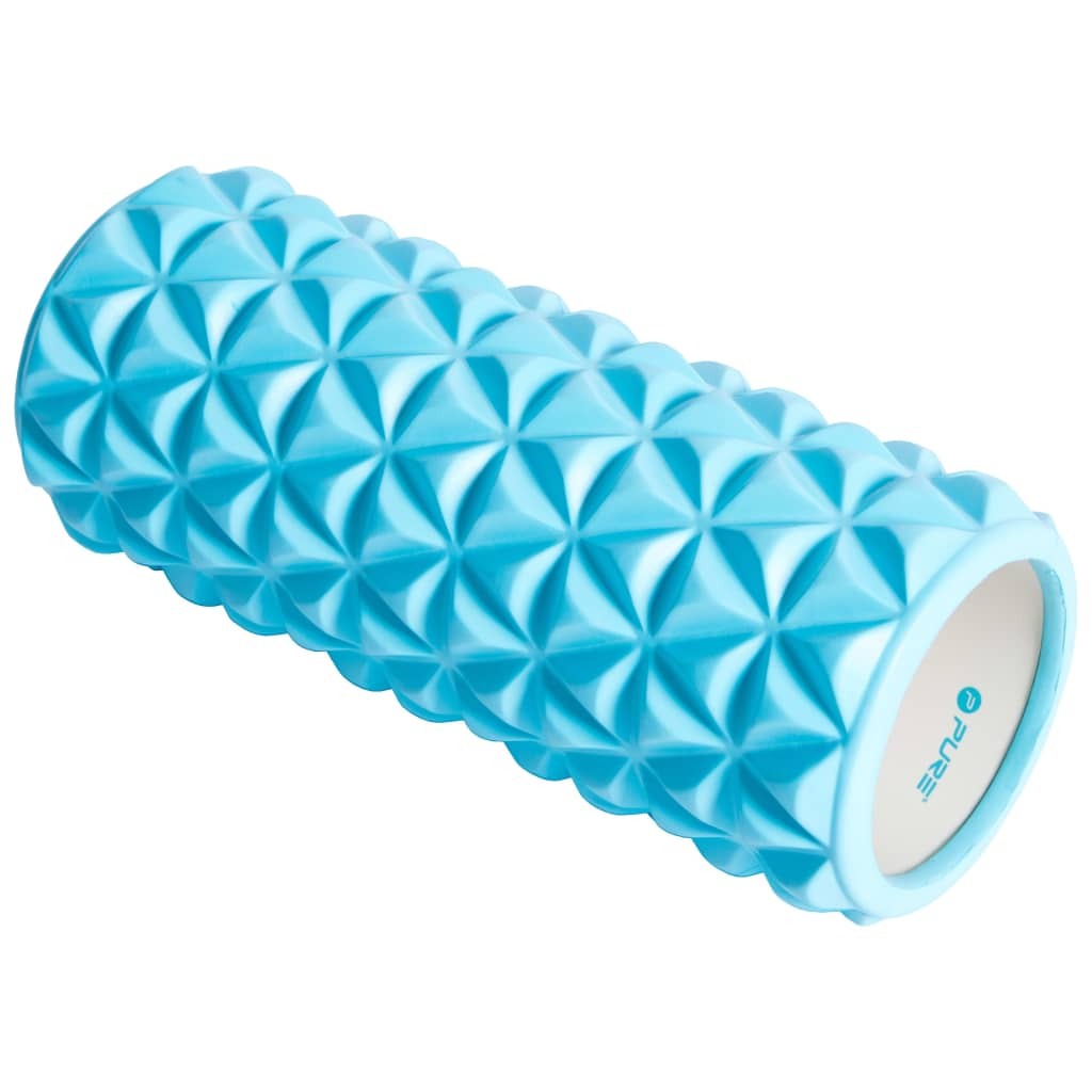 Pure2improve Yoga Roller (hellblau, 14cm × 33cm)
