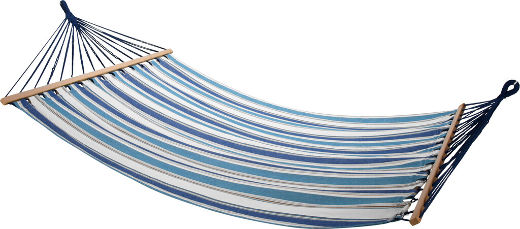 CHAMP Hängematte (blau weiss, 200cm × 150cm)