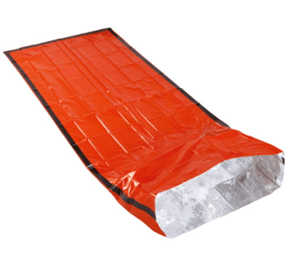 Trespass HOTPOCKET - Folie-Biwacksack (orange, 210cm × 90cm)
