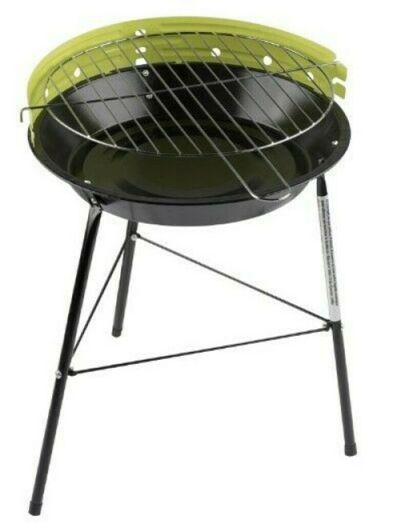 BBQ Collection Barbecue Grill (black/blue/red/green, ⌀33cm × 43cm × 43cm, 1.25kg, assorted)